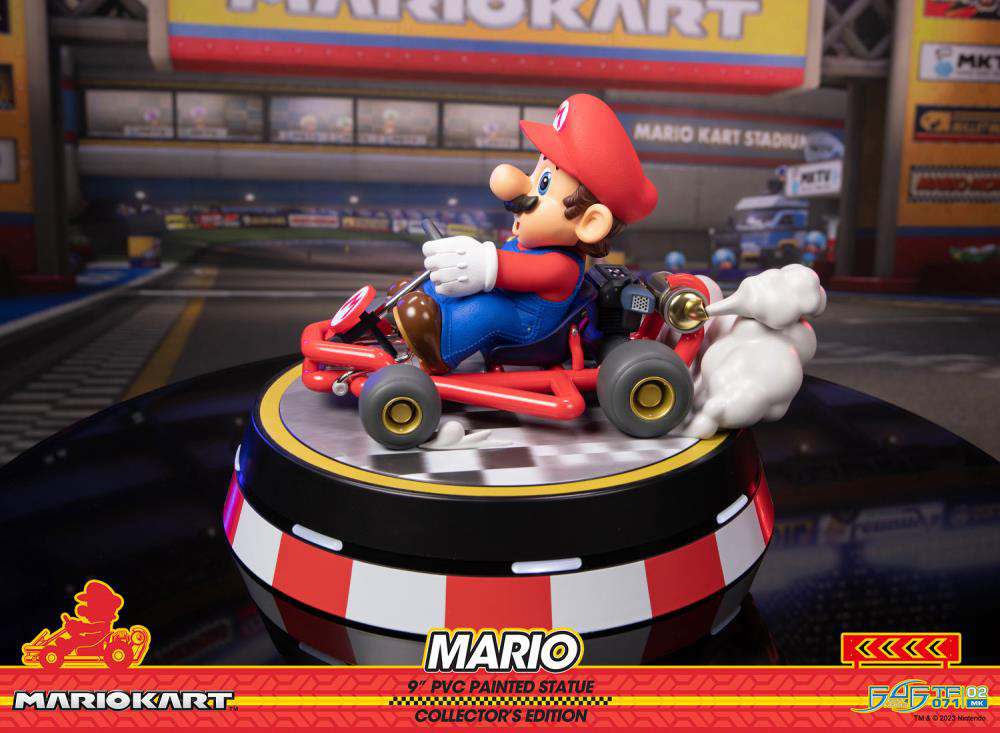 MARIO KART MARIO PVC PAINT DELUXE STATUE
