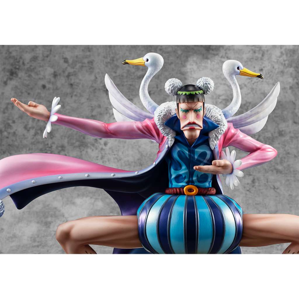 MEGAHOUSE - ONE PIECE POP MR.2 VON CLAY STATUA 23 cm