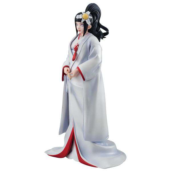 NARUTO GALS STATUA HINATA HYUGA CERIMONIA MATRIMONIO 21 CM MEGAHOUSE