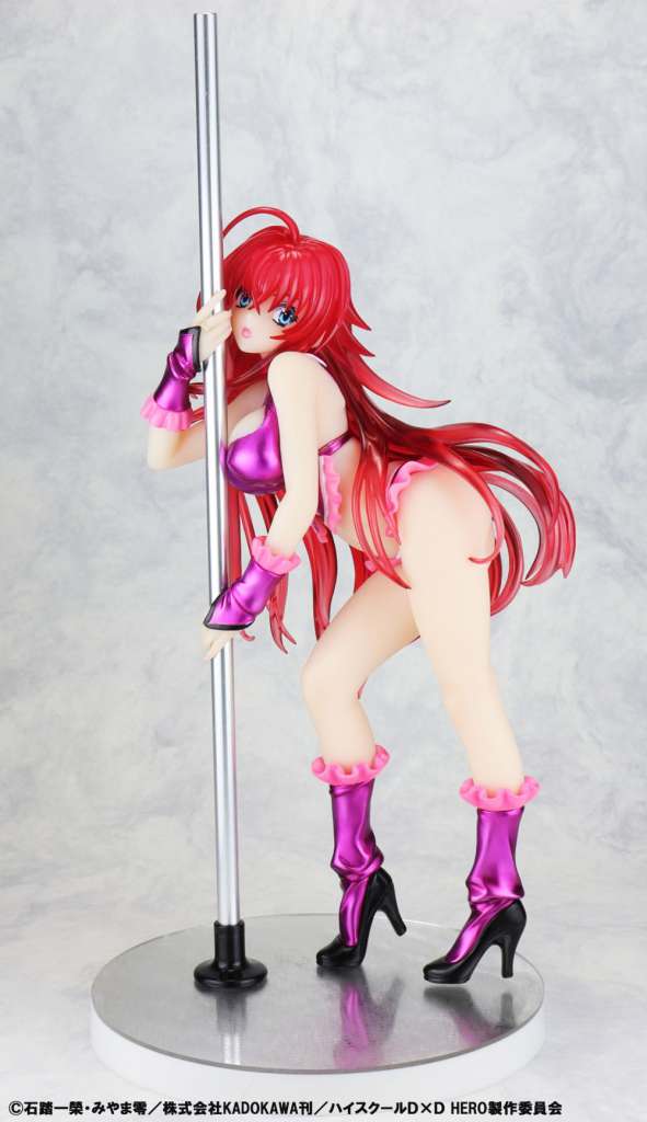 KAITENDO HIGH SCHOOL DXD RIAS POLE DANCE PURPLE S STATUA 20 cm