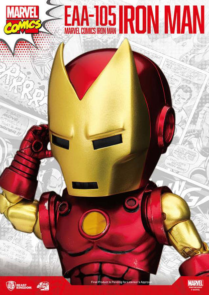 BEAST KINGDOM EGG ATTACK ACT CLASSIC IRON MAN ACTION FIGURE