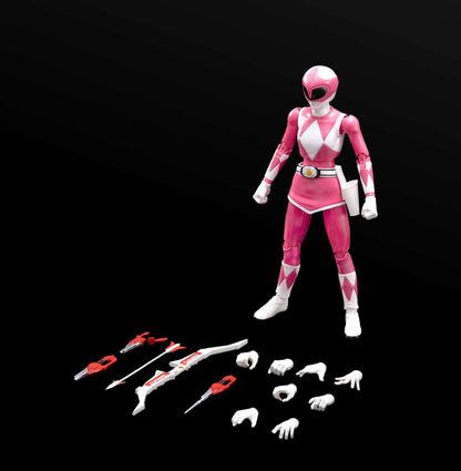 FLAMETOYS POWER RANGERS PINK RANGER MODEL KIT 13 cm