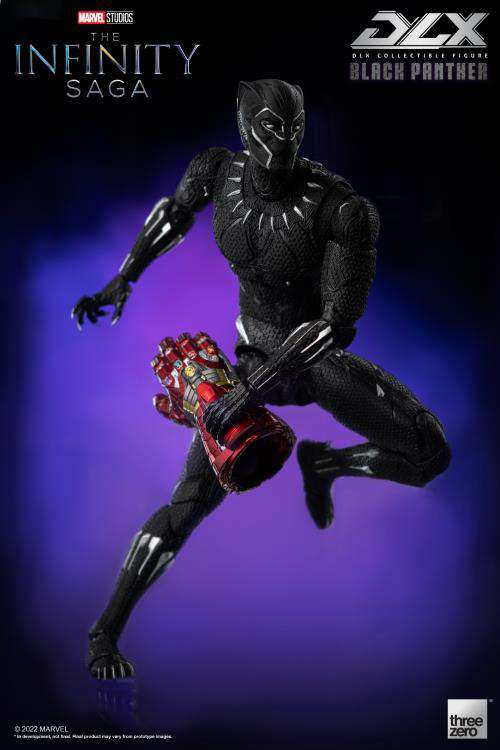 THREEA TOYS/THREEZERO INFINITY SAGA BLACK PANTHER DLX AF ACTION FIGURE 17 cm