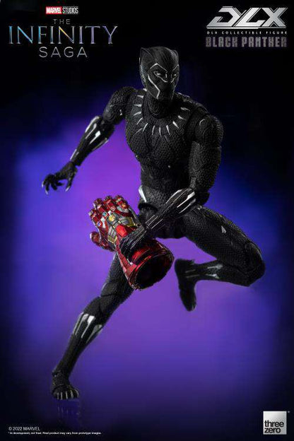 THREEA TOYS/THREEZERO INFINITY SAGA BLACK PANTHER DLX AF ACTION FIGURE 17 cm