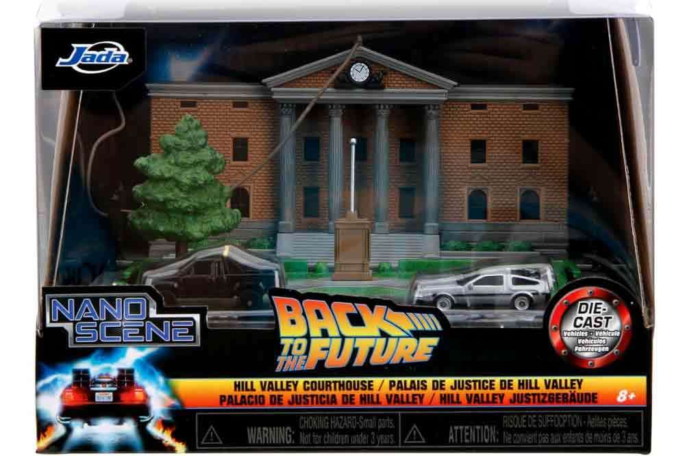 JADA TOYS BACK FUTURE CLOCK TOWER NANO SCENE DIORAMA