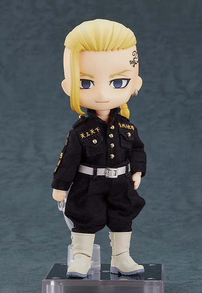 TOKYO REVENGERS NENDOROID FIGURA BAMBOLA DRAKEN 14 CM ORANGE ROUGE