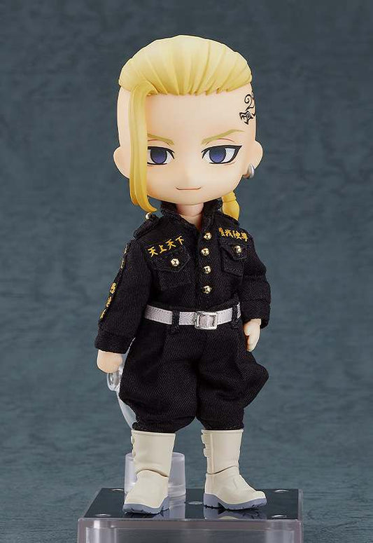 TOKYO REVENGERS NENDOROID FIGURA BAMBOLA DRAKEN 14 CM ORANGE ROUGE