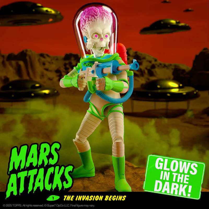 MARS ATTACKS ULTIMATES! w2 MARTIAN INVAS