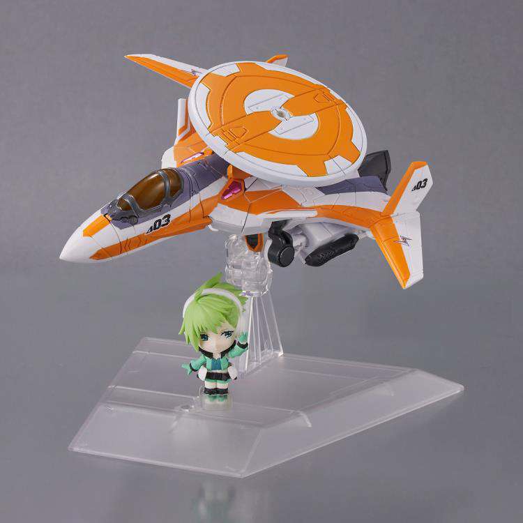 BANDAI MACROSS VF-31E SIEGFRIED REINA TINY SESS ACTION FIGURE 10 cm