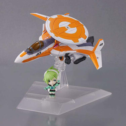 BANDAI MACROSS VF-31E SIEGFRIED REINA TINY SESS ACTION FIGURE 10 cm