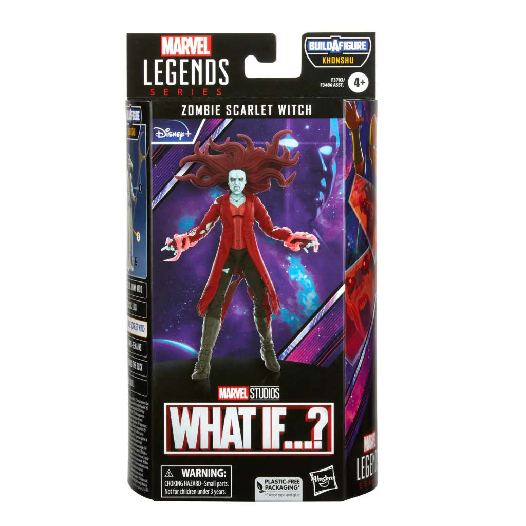 HASBRO ML KHONSHU DISNEY+ ZOMBIE SCARLET AF ACTION FIGURE