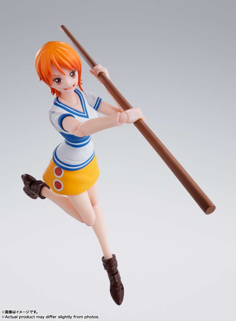 ONE PIECE S.H. FIGUARTS ACTION FIGURA NAMI ROMANCE DAWN 14 CM BANDAI TAMASHII NATIONS
