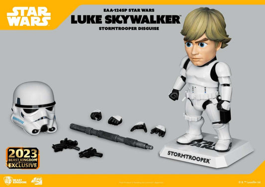STAR WARS UOVA ATTACK STATUA LUKE SKYWALKER (STORMTROOPER DISGUISE) 17 CM BEAST KINGDOM TOYS
