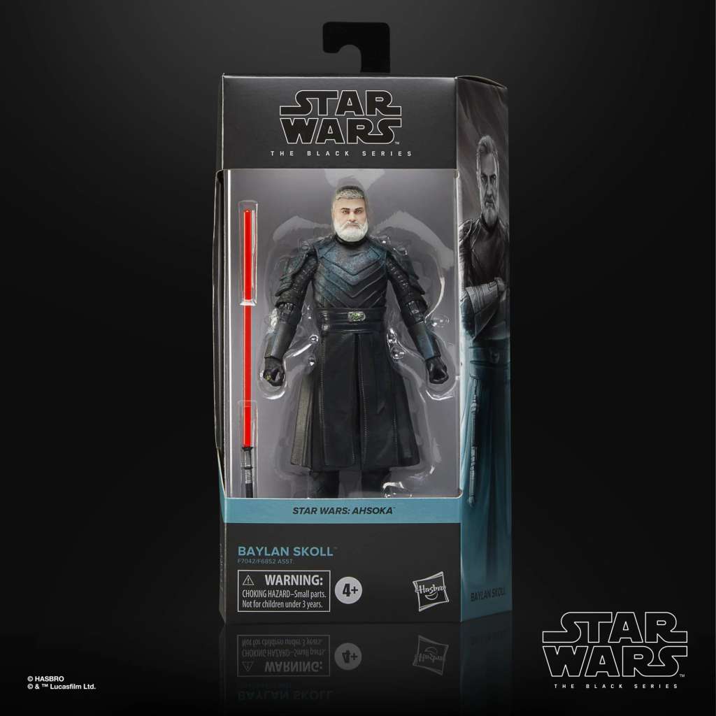 STAR WARS: AHSOKA BLACK SERIES ACTION FIGURA BAYLAN SKOLL 15 CM HASBRO