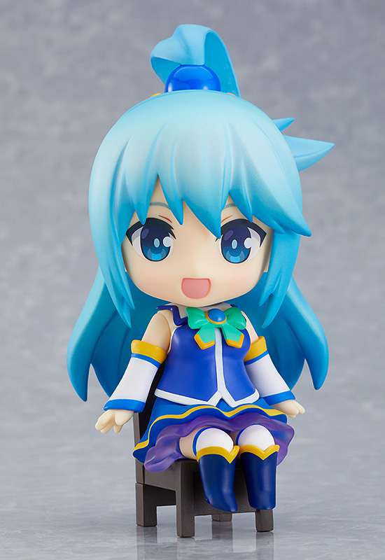 GOOD SMILE COMPANY NENDOROID KONOSUBA AQUA SWACCHAO MINI FIGURA 9 cm