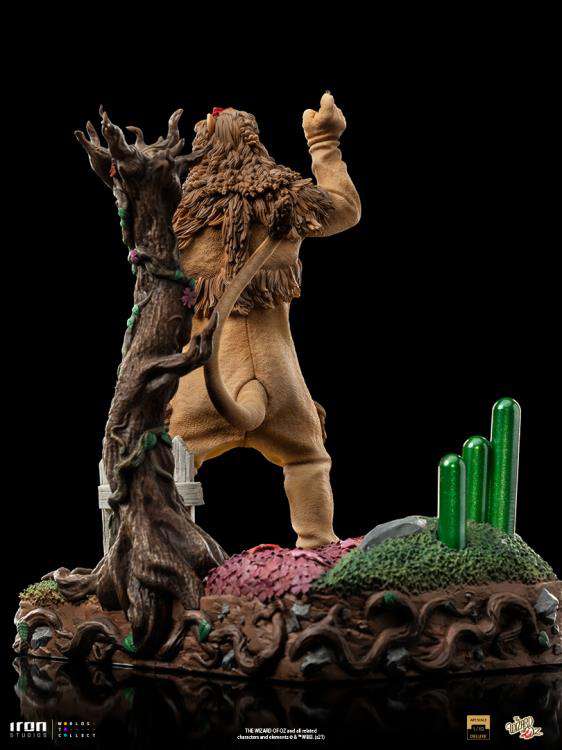 WIZARD OF OZ CROWARD LION 1/10 DLX STAT