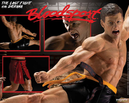 BLOODSPORT LAST FIGHT STATUA DIORAMA RESINA 1/10 ED LIMITATA INFINITE STATUE
