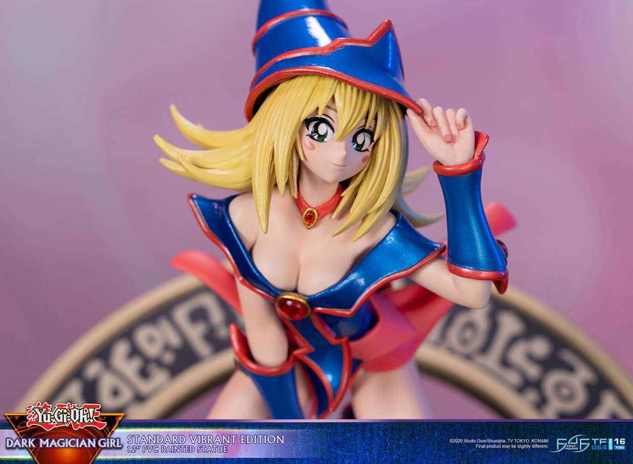 YU-GI-OH! PVC STATUA DARK MAGICIAN GIRL STANDARD VIBRANT EDITION 30 CM FIRST 4 FIGURES