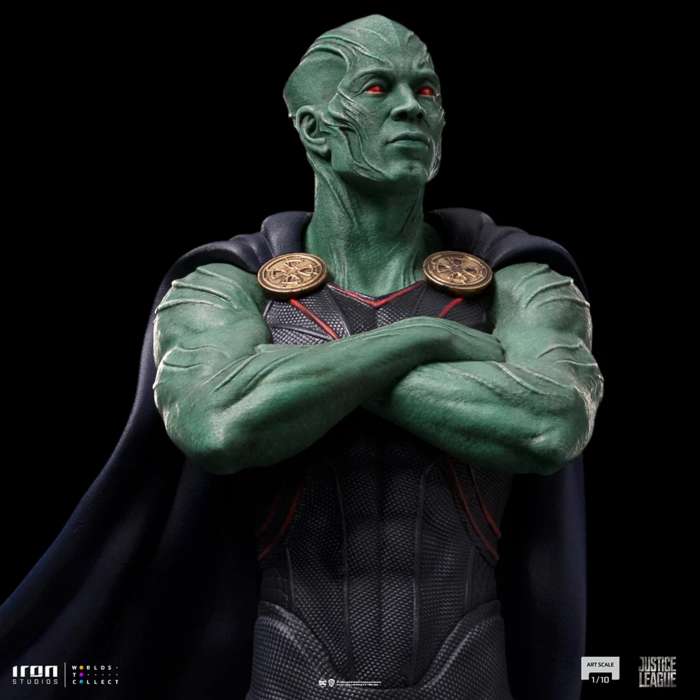 IRON STUDIOS SNYDER JL MARTIAN MANHUNTER CCXP ST 1/10 STATUA 22 cm