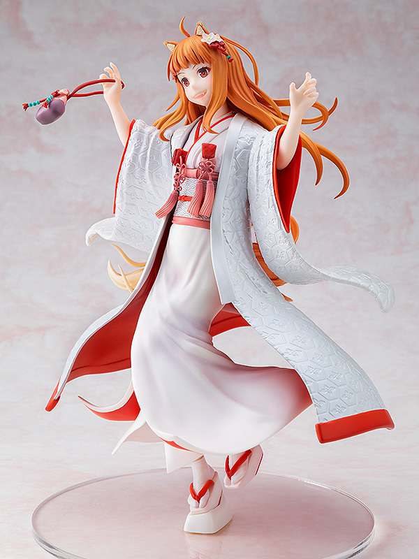 SPICE E WOLF PVC STATUA 1/7 WISE WOLF HOLO WEDDING KIMONO VER. 26 CM KADOKAWA