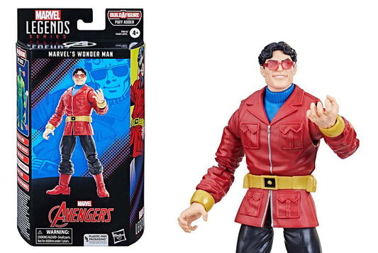 MARVEL LEGENDS ACTION FIGURA PUFF ADDER BAF: MARVEL'S WONDER MAN 15 CM HASBRO