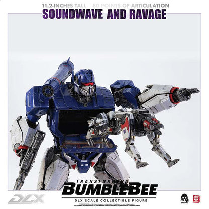 BUMBLEBEE SOUNDWAVE AND RAVAGE DLX AF
