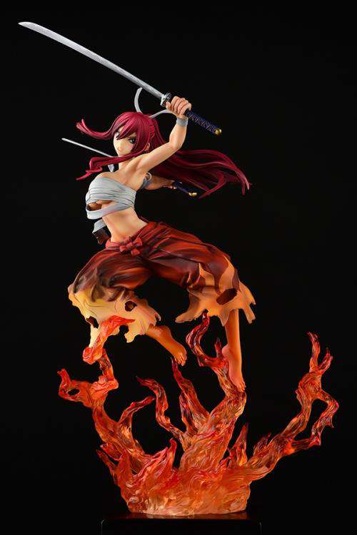 FAIRY TAIL STATUA 1/6 ERZA SCARLET SAMURAI VER. KURENAI 43 CM ORCA TOYS