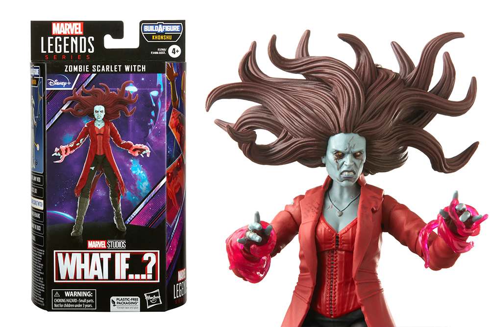 HASBRO ML KHONSHU DISNEY+ ZOMBIE SCARLET AF ACTION FIGURE