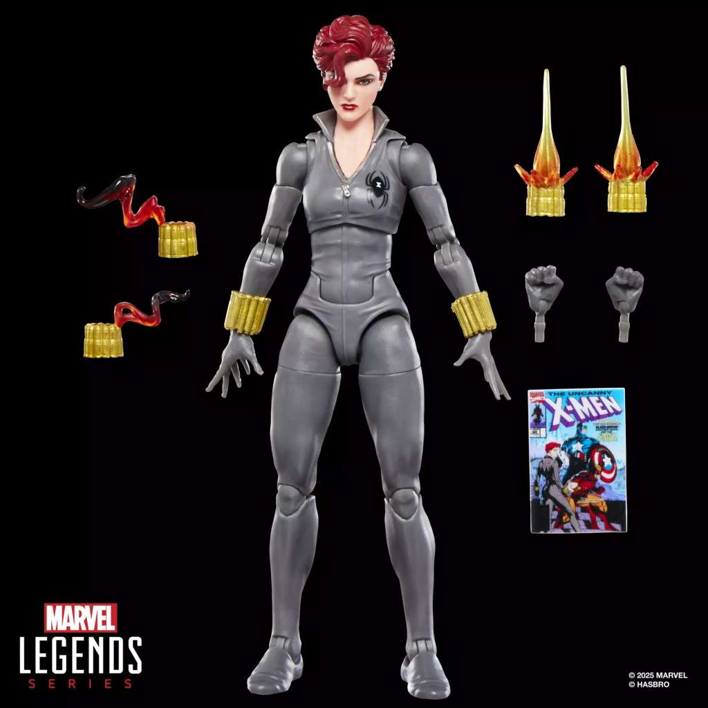 MARVEL LEGENDS SERIES BLACK WIDOW - BLACK WIDOW FIGURE 15CM