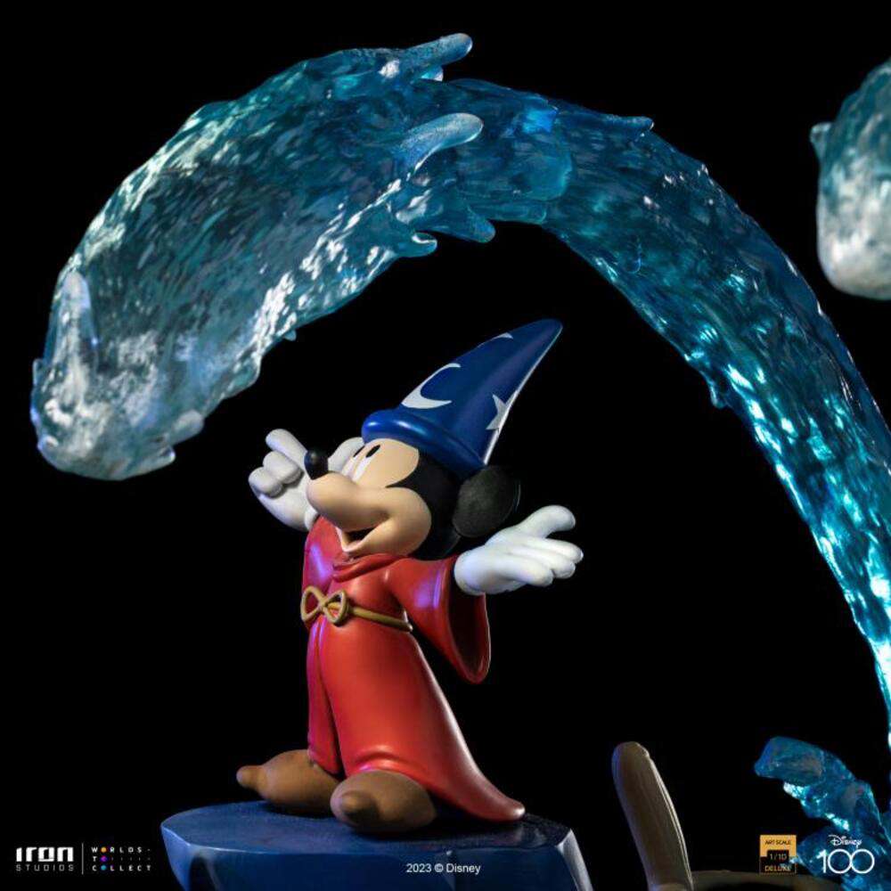 IRON STUDIOS MICKEY MOUSE FANTASIA DELUXE 1/10 STATUA 50 cm