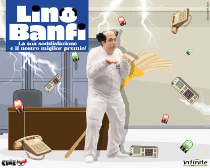 INFINITE STATUE LINO BANFI LA SUA SODDISFAZIONE E' IL NOSTRO MIGLIOR PREMIO CINEMINI PVC MINI FIGURA 10 cm
