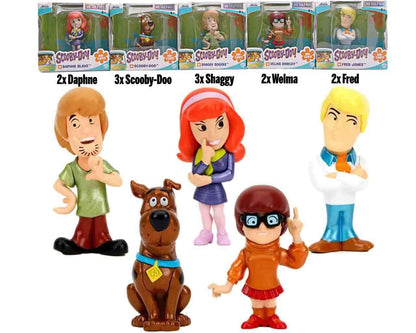 JADA TOYS SCOOBY DOO METAL BOX DISPLAY (12) MINI FIGURA 6.5 cm