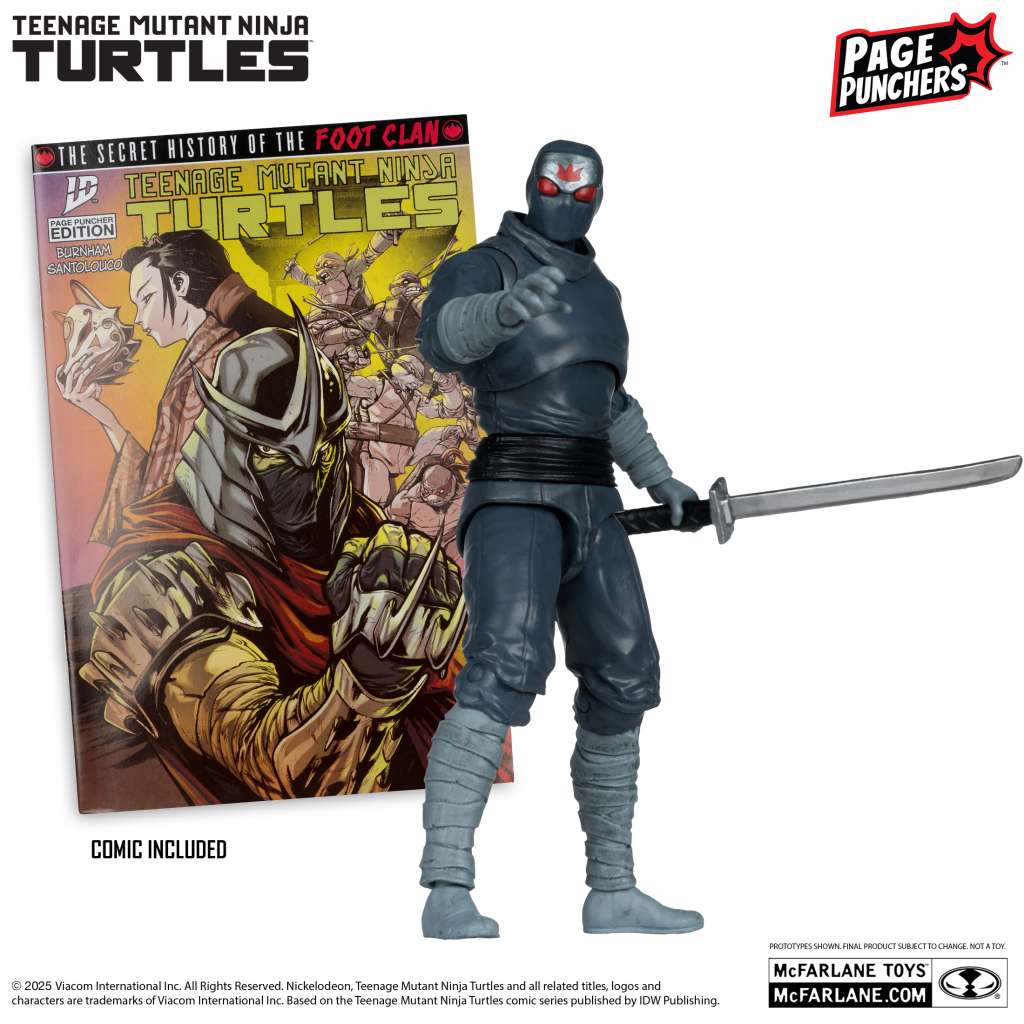 TMNT 5INCH FIGURE WITH COMIC ASS SET (6)