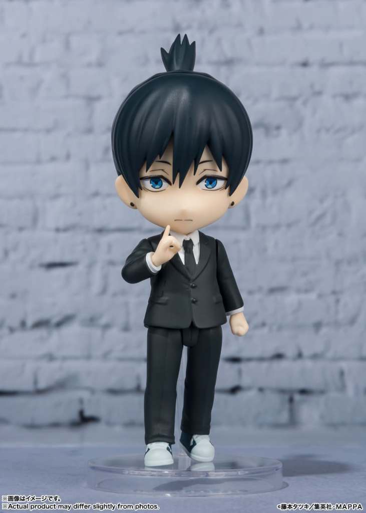 BANDAI CHAINSAW MAN AKI MINI FIG MINI FIGURA 10 cm
