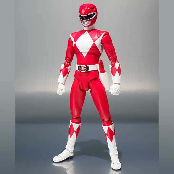 POWER RANGERS S.H. FIGUARTS ACTION FIGURE RED RANGER SDC2018 16 CM BANDAI