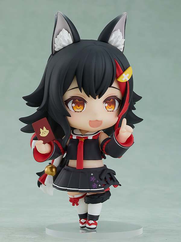 GOOD SMILE COMPANY - HOLOLIVE NENDOROID PRODUCTION OOKAMI MIO MINI FIGURA 10 cm