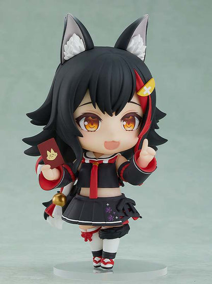 GOOD SMILE COMPANY - HOLOLIVE NENDOROID PRODUCTION OOKAMI MIO MINI FIGURA 10 cm