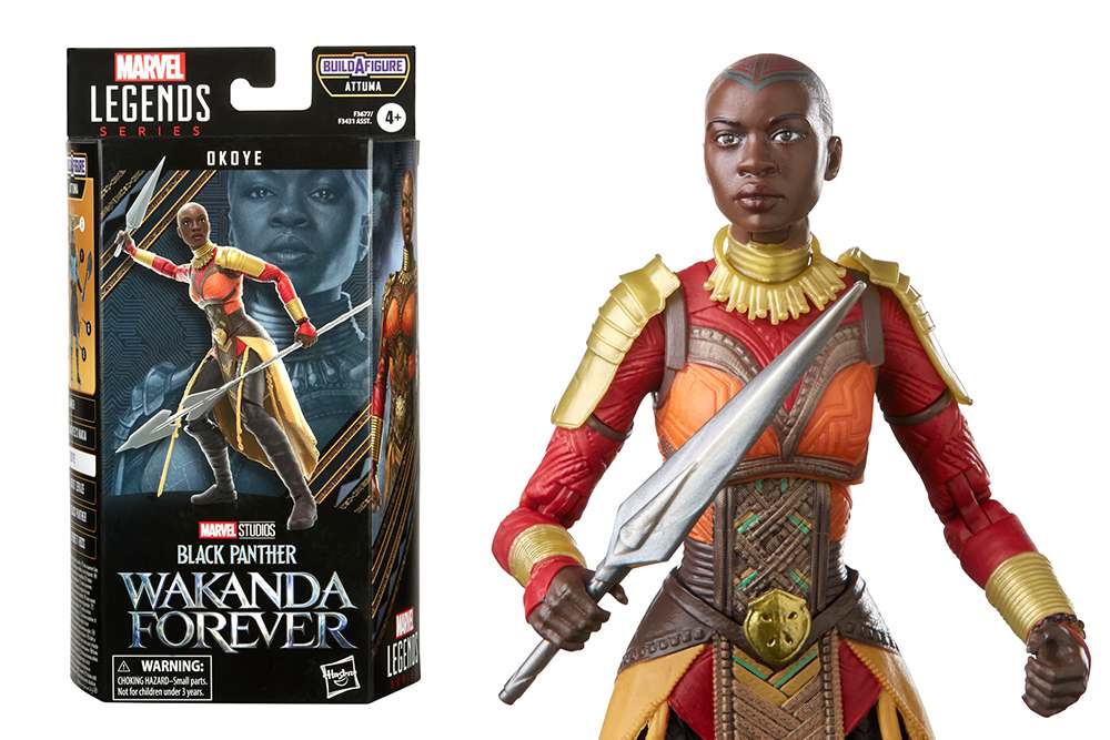 HASBRO ML BLP2 ATTUMA SERIES OKOYE AF ACTION FIGURE