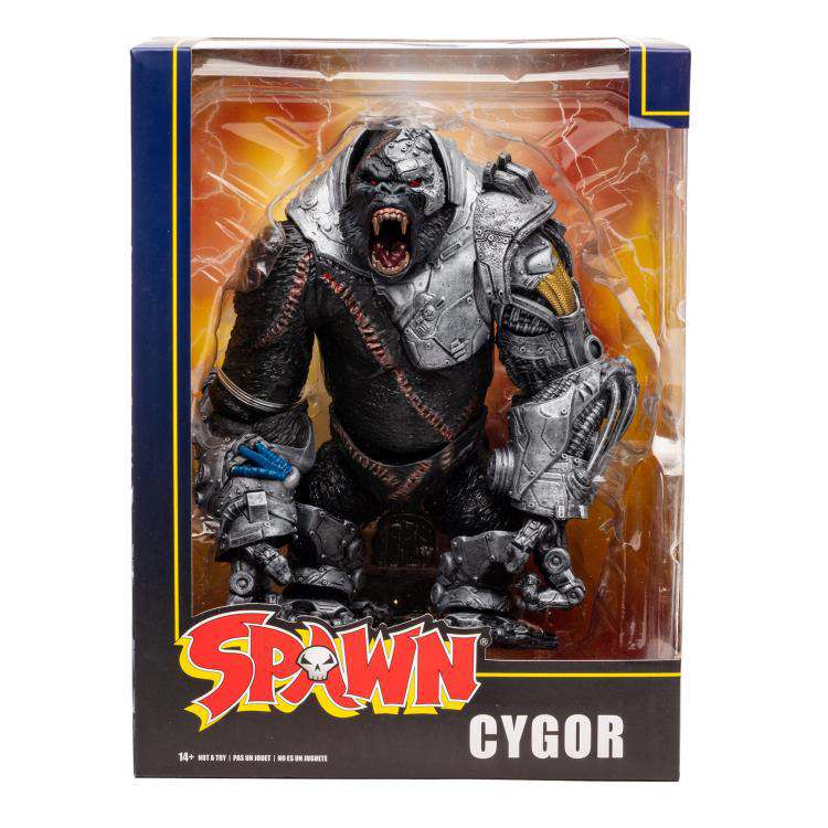 MCFARLANE TOYS SPAWN MEGAFIG CYGOR ACTION FIGURE 24 cm