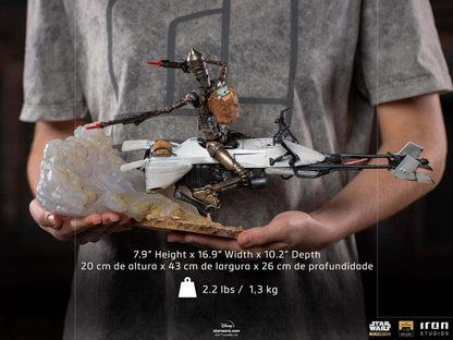 IRON STUDIOS MANDALORIAN IG-11 CHILD 1/10 STATUA 20 cm