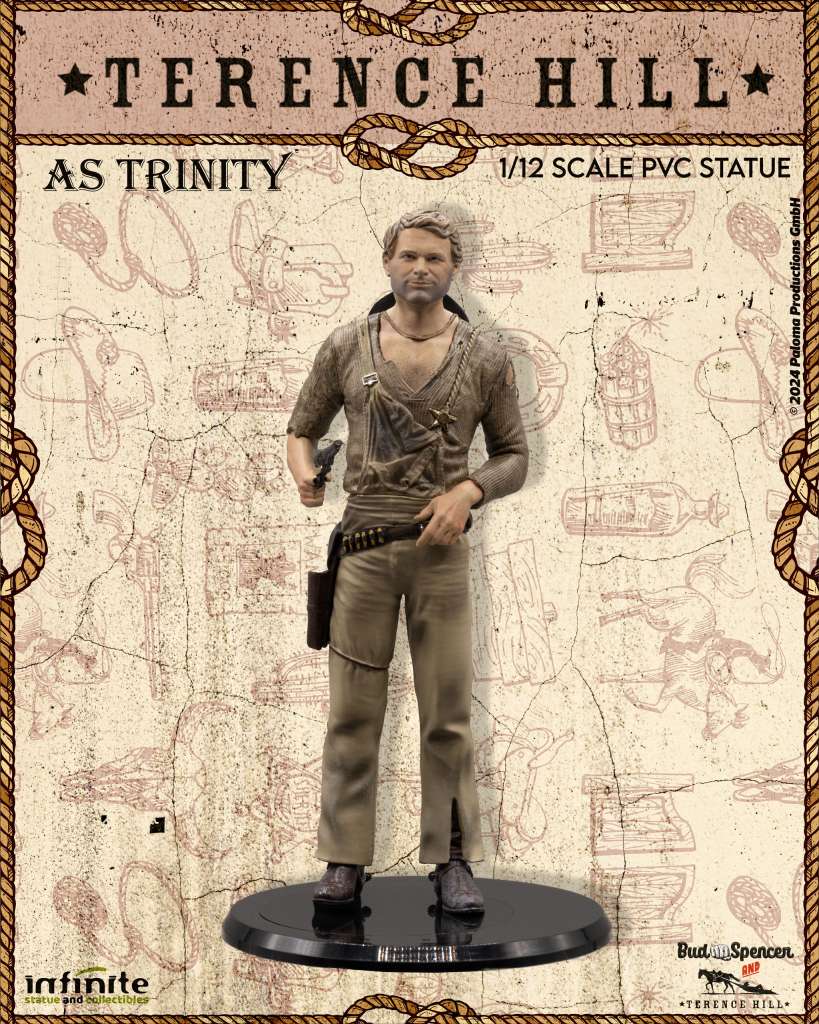 INFINITE STATUE TERENCE HILL AS TRINITY PVC 1/12 STATUA 15 cm
