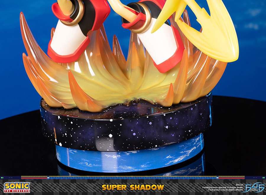 SONIC SUPER SHADOW STATUE