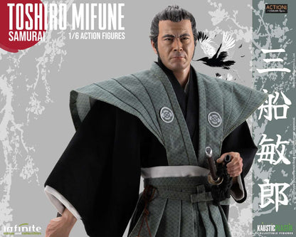 INFINITE STATUE TOSHIRO MIFUNE SAMURAI 1/6 ACTION FIGURE 30 cm