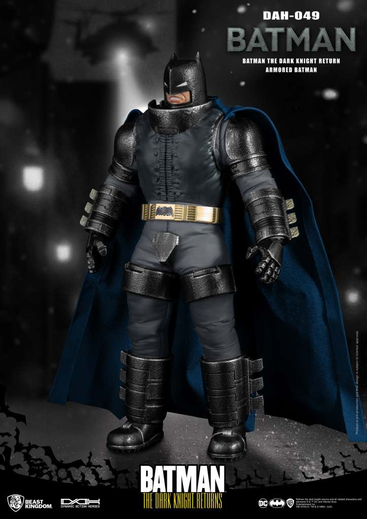 BATMAN THE DARK KNIGHT DYNAMIC 8CTION HEROES ACTION FIGURA 1/9 ARMORED BATMAN 21 CM BEAST KINGDOM TOYS