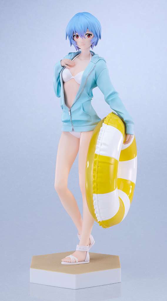 REB EVANG REI AYANAMI PUP L BEACH QUEENS STATUA GOODSMILE FR