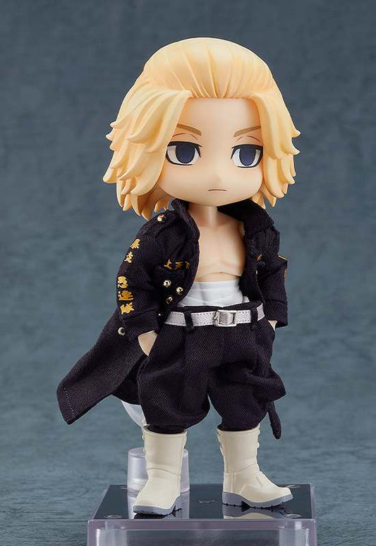 TOKYO REVENGERS NENDOROID FIGURA BAMBOLA MIKEY 14 CM ORANGE ROUGE
