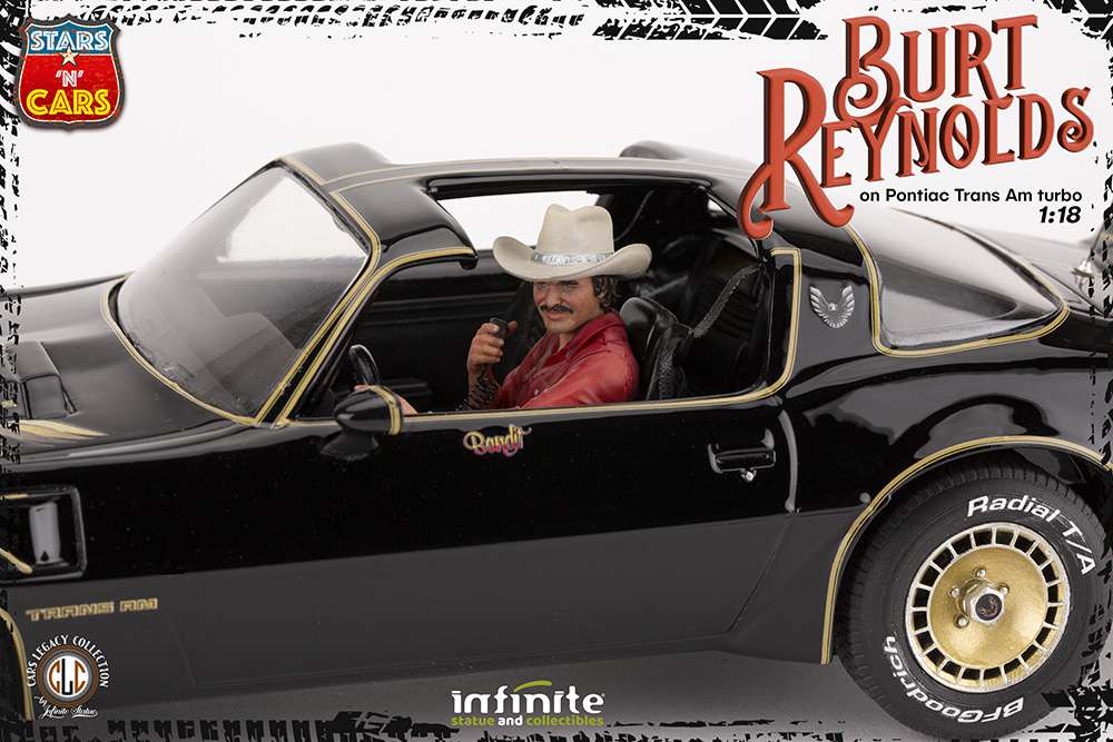 BURT REYNOLDS ON PONTIAC 1/18 RESIN ST
