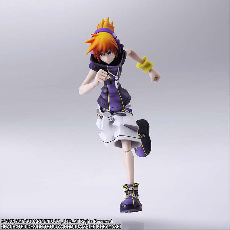 SQUARE ENIX WORLD END W/ YOU FINAL REMIX NEKU AF ACTION FIGURE 13 cm