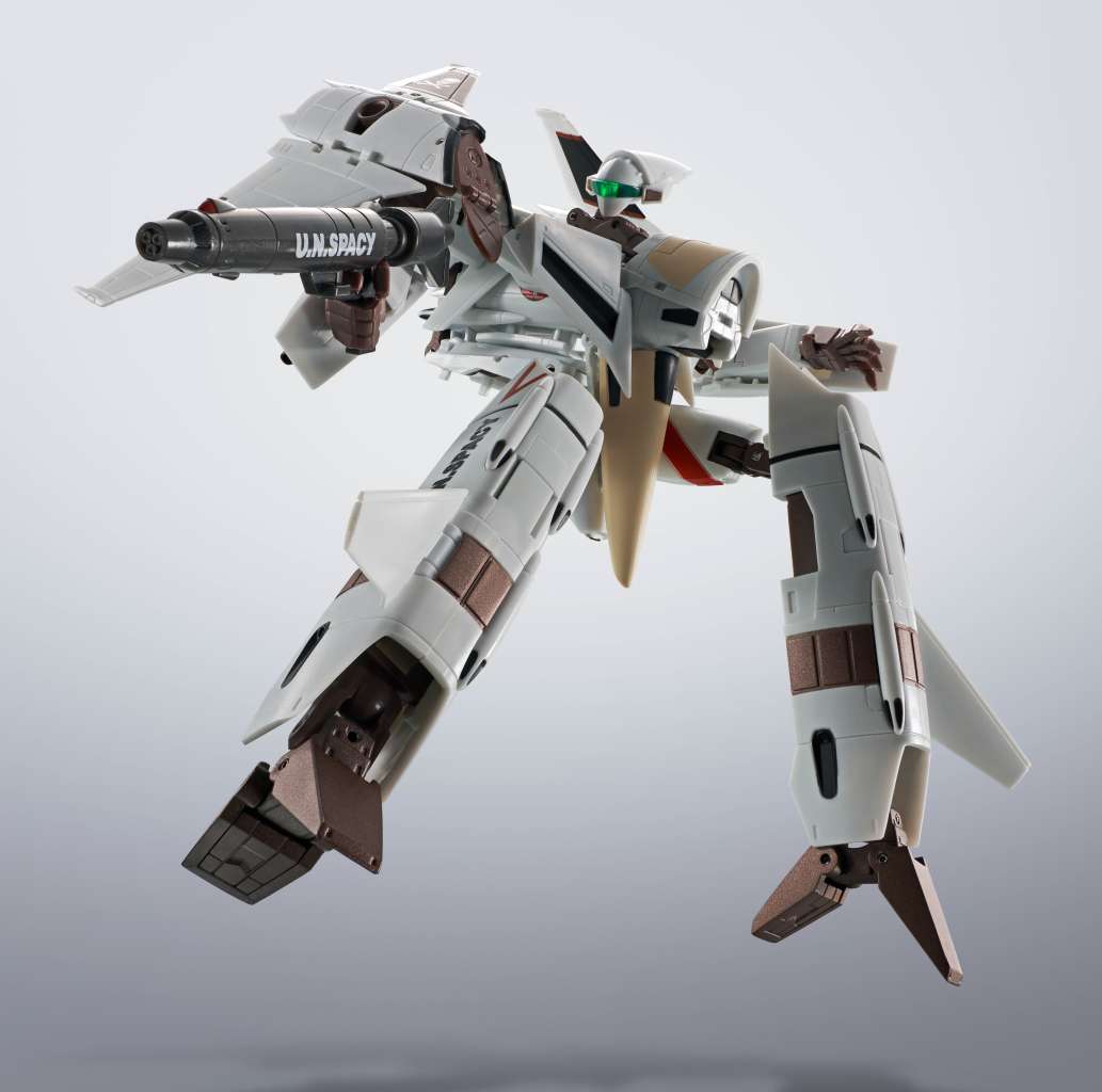 BANDAI MACROSS VF-4 LIGHTNING 3 FLASH BACK 2012 HI-METAL ACTION FIGURE 15 cm