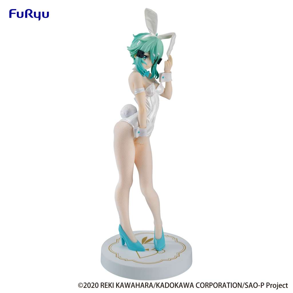 SWORD ART ONLINE BICUTE BUNNIES PVC STATUA SINON WHITE PEARL VER. 28 CM FURYU
